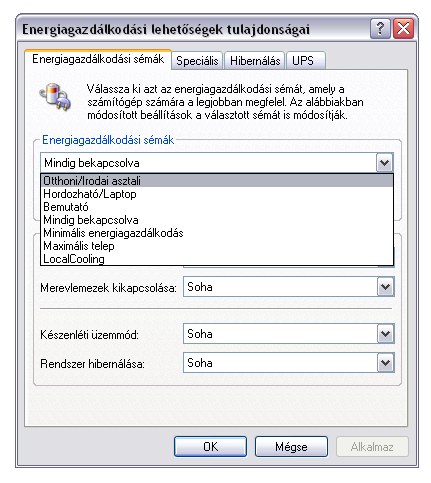 Energiagazdálkodási lehetőségek